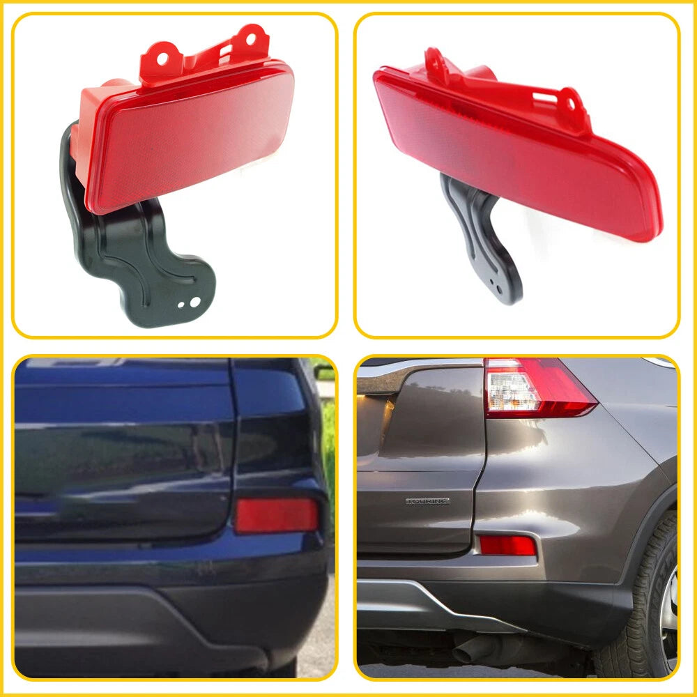 Bumper Reflector For 2015-16 HONDA CRV Rear Right Passenger Side Light Lamp Case 6B93BC-57