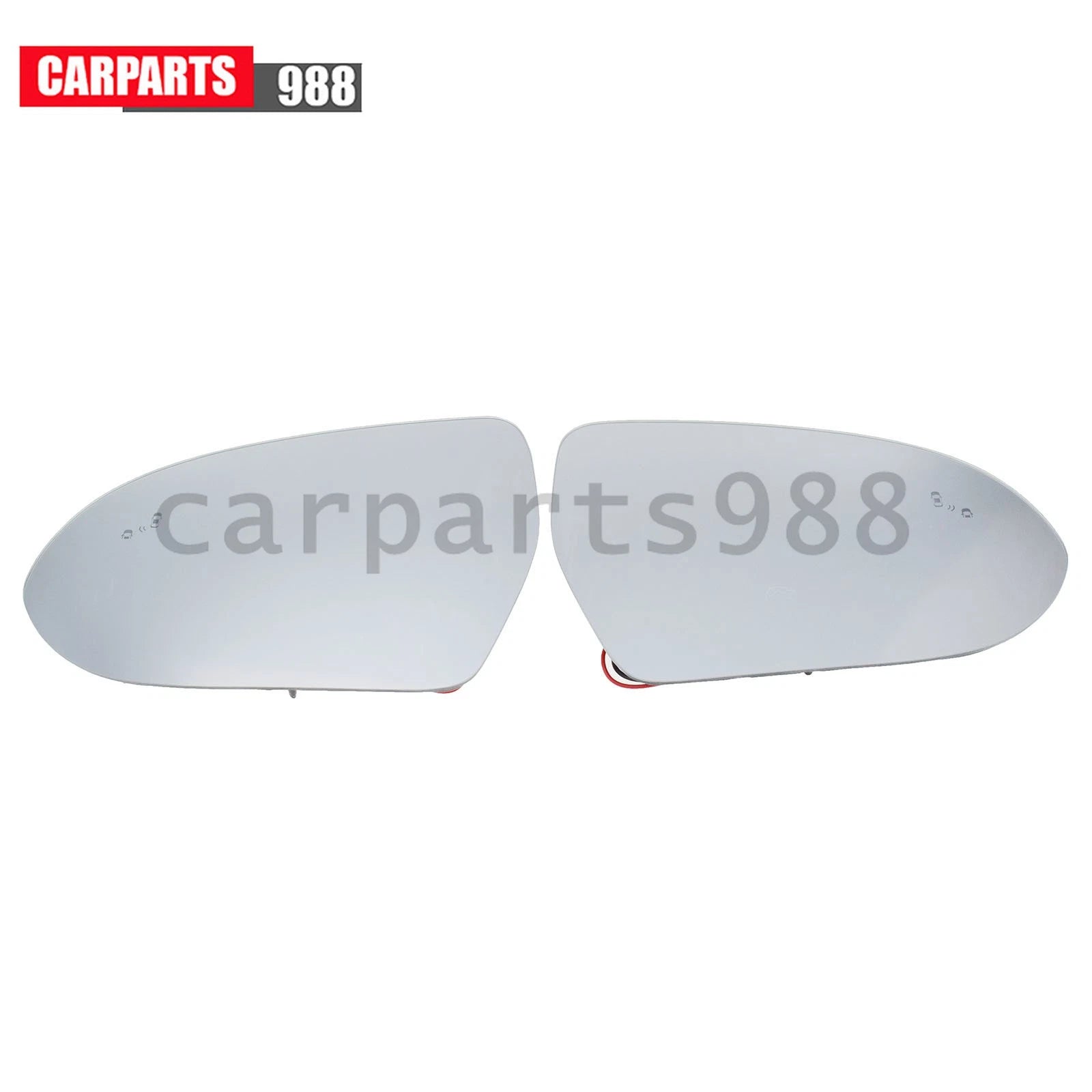 Pair LH & RH Rearview Heated Mirror Glass w/ Blind Spot for Kia Niro 2016-2021 6B93BC-57