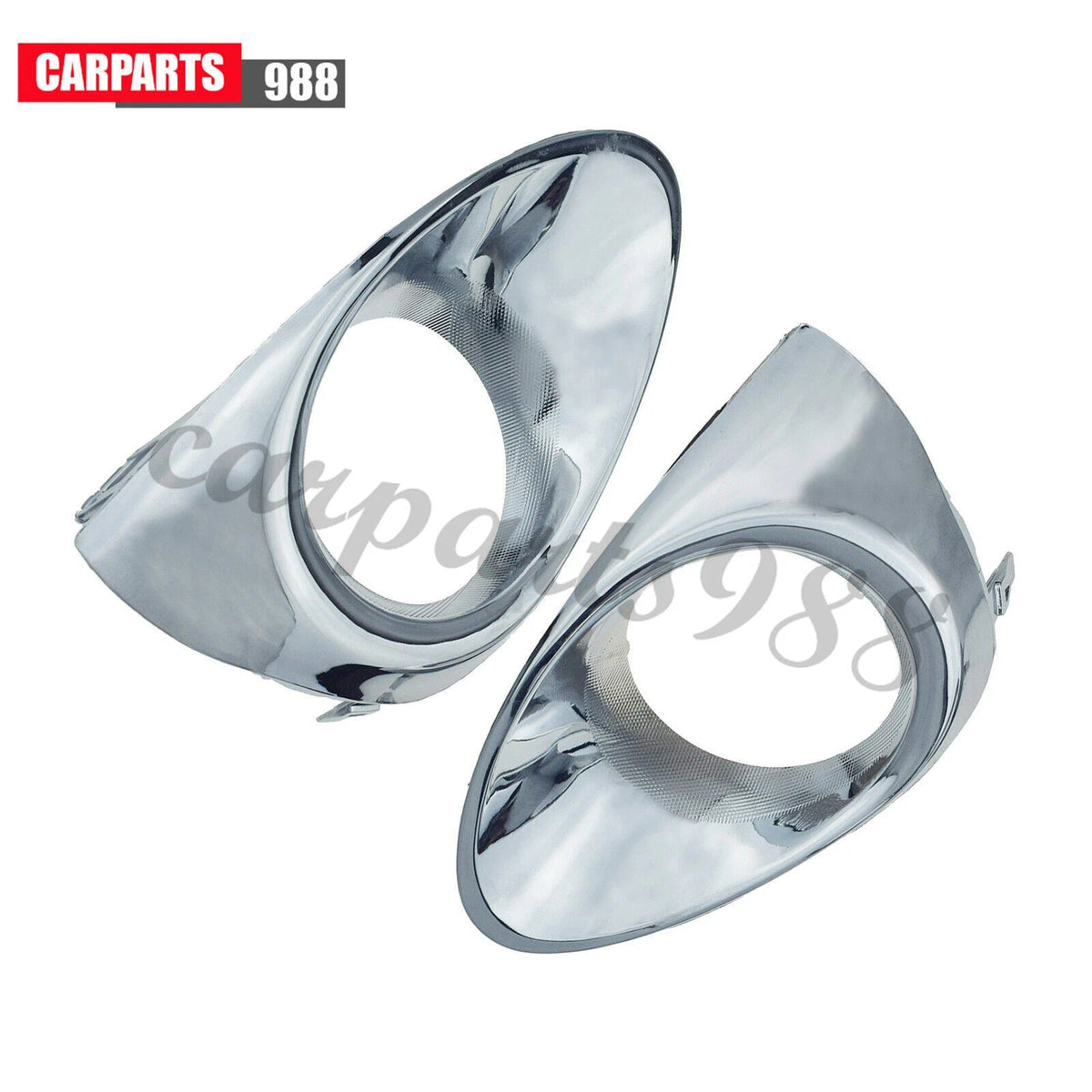 Pair Fog Light Trim Chrome For 2013-15 Lexus RX350 RX450h 814810E110 814820E110 6B93BC-57