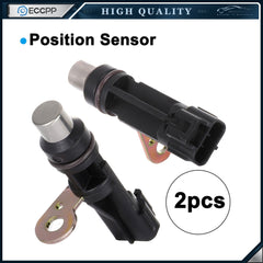ECCPP Crank Crankshaft Position Sensor 2PCS For Dodge Jeep Mitsubishi 4.7L ECCPP