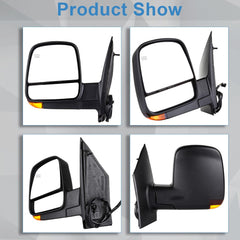 Power Mirror For 08-13 Express Savana Van Driver Side Heated Signal Light 6B93BC-57