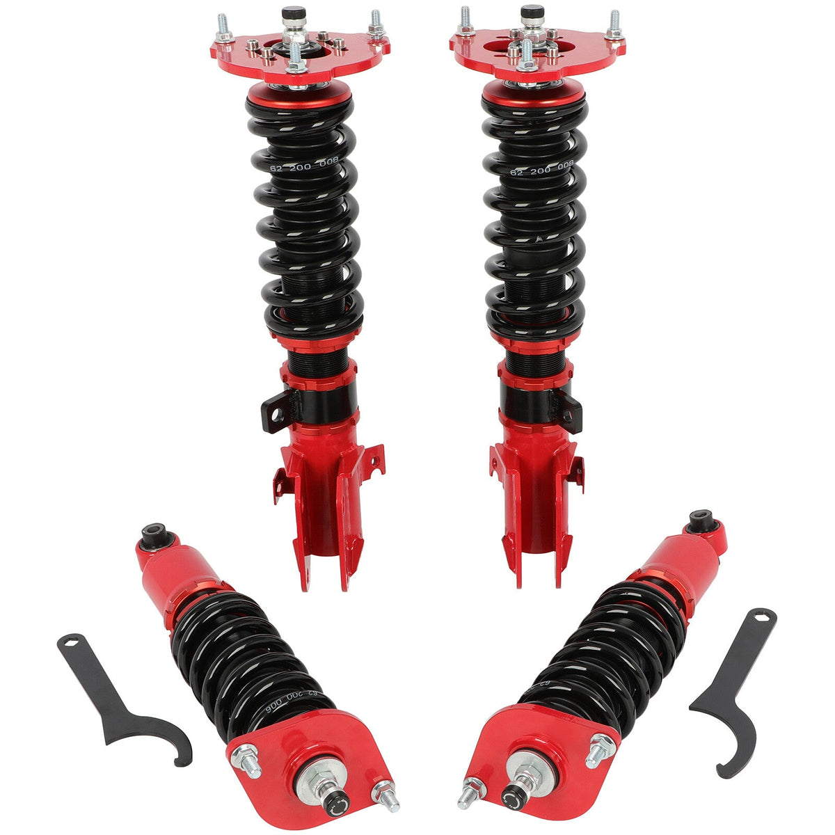 24 Level Damper Coilovers Suspension Lowering Kit For 15-19 Subaru Legacy BN BS 6B93BC-57