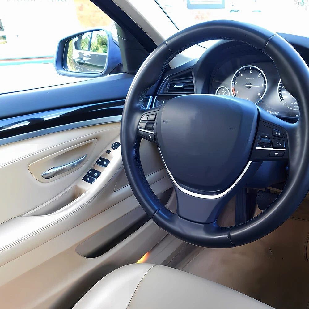 For BMW 520i 528i 535i Driver Door Left Side Pull Handle Trim Cover 51417225875 6B93BC-57
