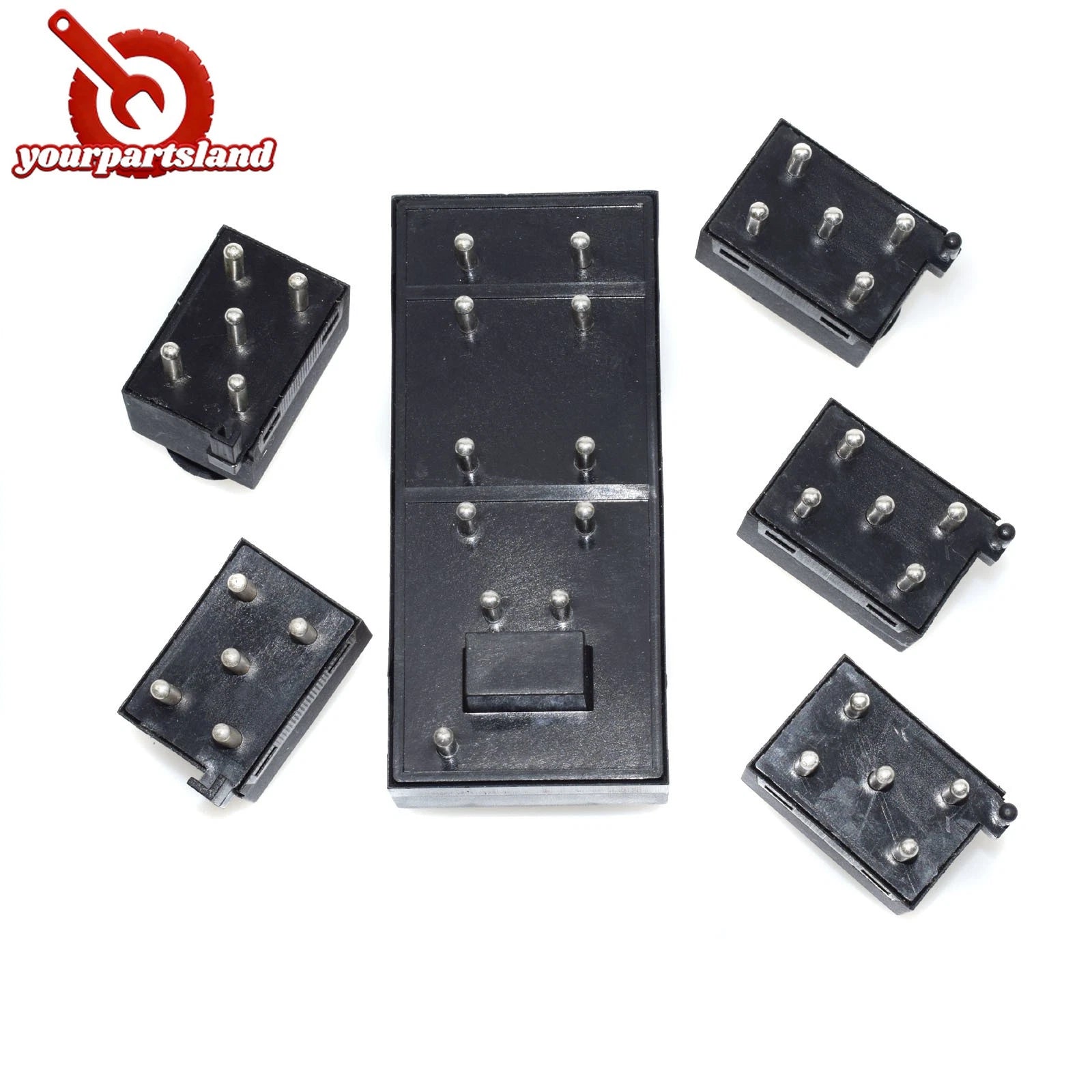 6X For 94-04 Ford Mustang Power Window & Door Lock Switch Left Right F4ZZ-14529 6B93BC-57