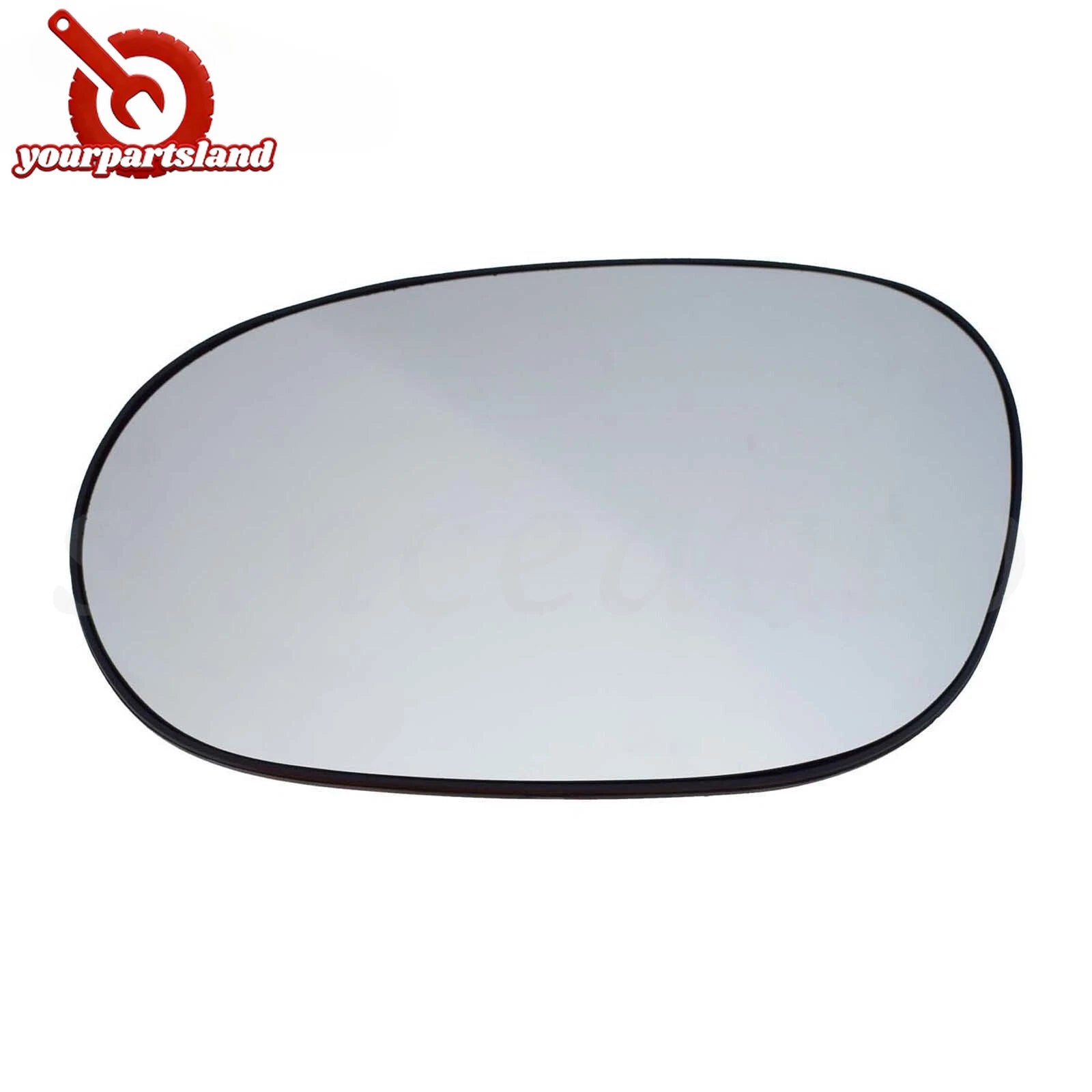 Left Heated Mirror Glass Rearview Mirror Lens for Dodge Challenger 2008-2022 6B93BC-57