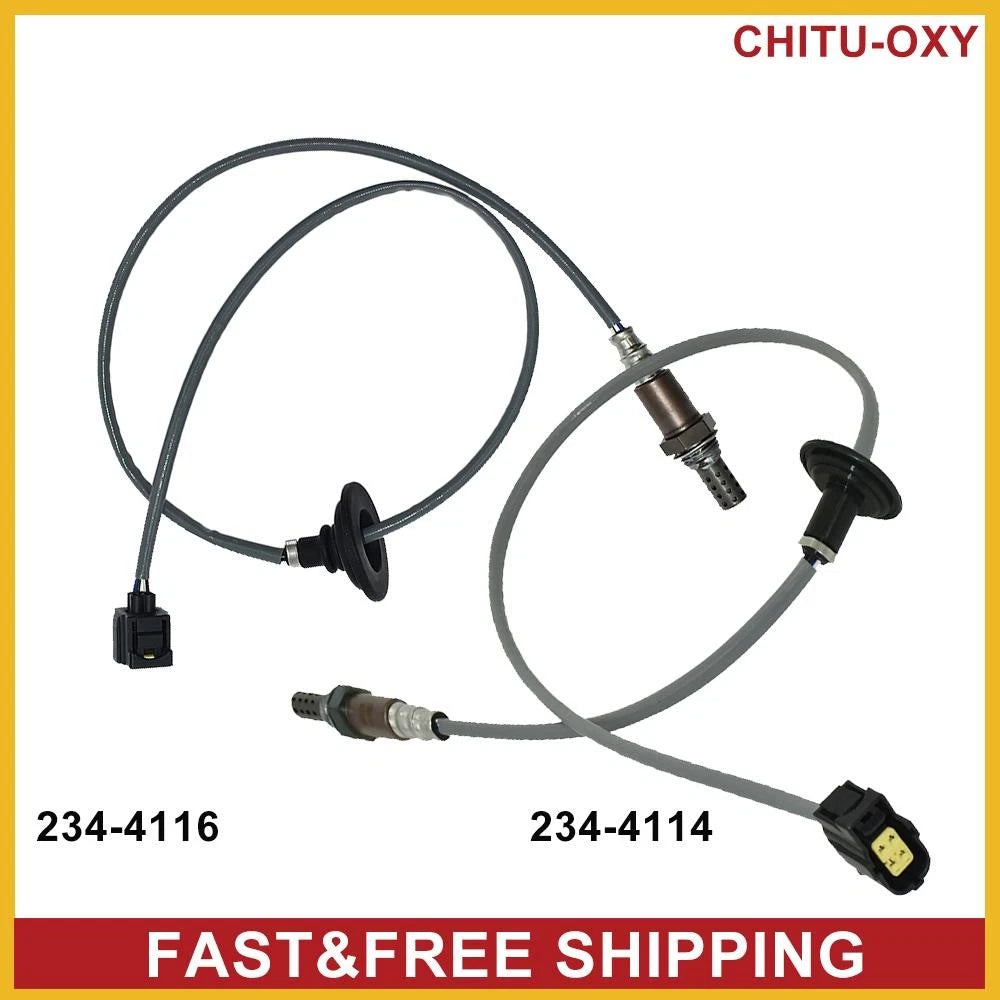 2PC Upstream&Downstream Oxygen Sensor For 2008-2015 Mitsubishi Lancer 2.0L 2.4L 6B93BC-57