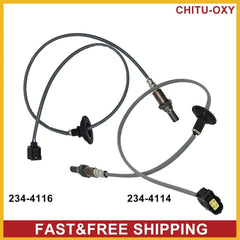 2PC Upstream&Downstream Oxygen Sensor For 2008-2015 Mitsubishi Lancer 2.0L 2.4L 6B93BC-57