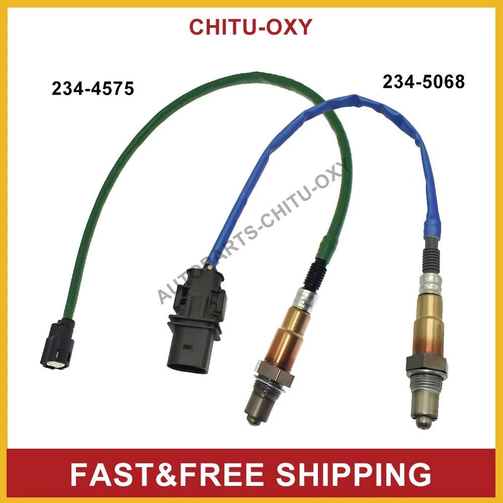 2Pcs Upstream & Downstream Oxygen O2 Sensor For 2014-2018 Ford Focus 2.0L l4 6B93BC-57