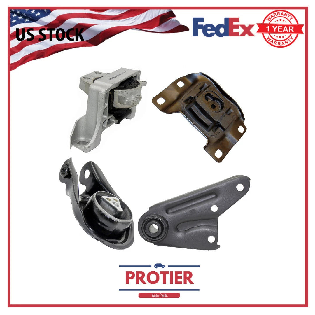 Engine & Trans Mount Set 4PCS for Mazda Passenger Sport Car 3 L4 2.0l 2000cc 3 6B93BC-57