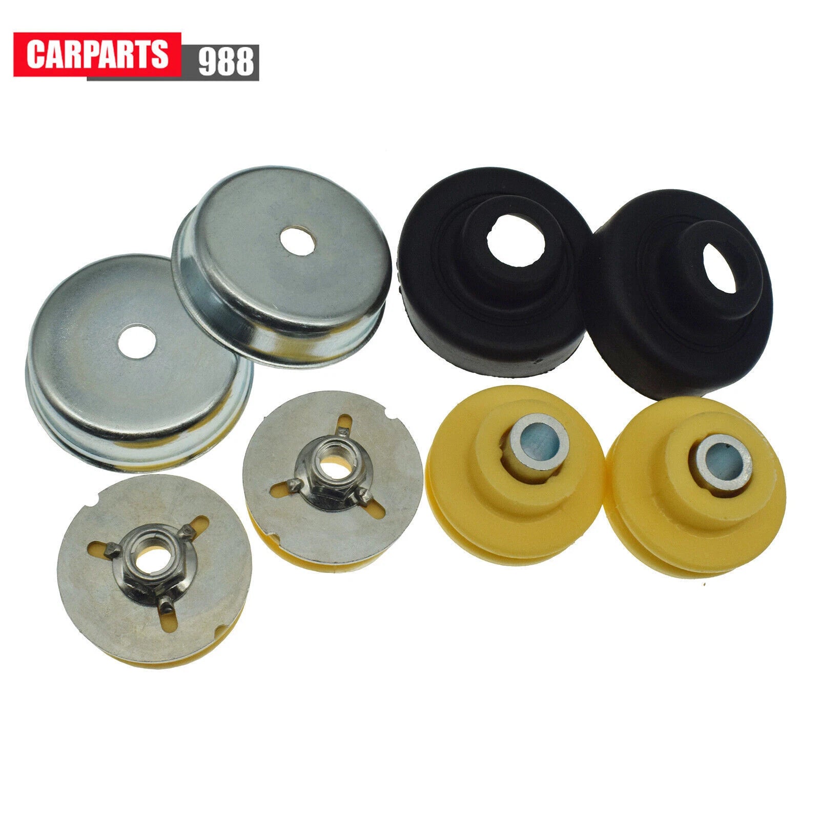 Set of 8 Rear Lower + Upper Shock Mounts Set for BMW E90 E92 E82 E87 328i 335i 6B93BC-57