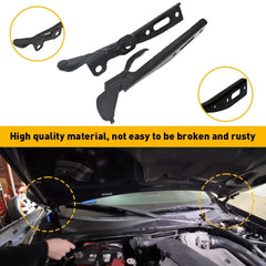 Set 2 of Hood Hinges Left Driver & Right Passenger Side For 2013-17 Honda Accord 6B93BC-57
