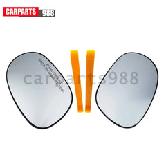 2Pcs Left Right Side Rearview Heated Mirror Glass For 2008-2022 Dodge Challenger 6B93BC-57