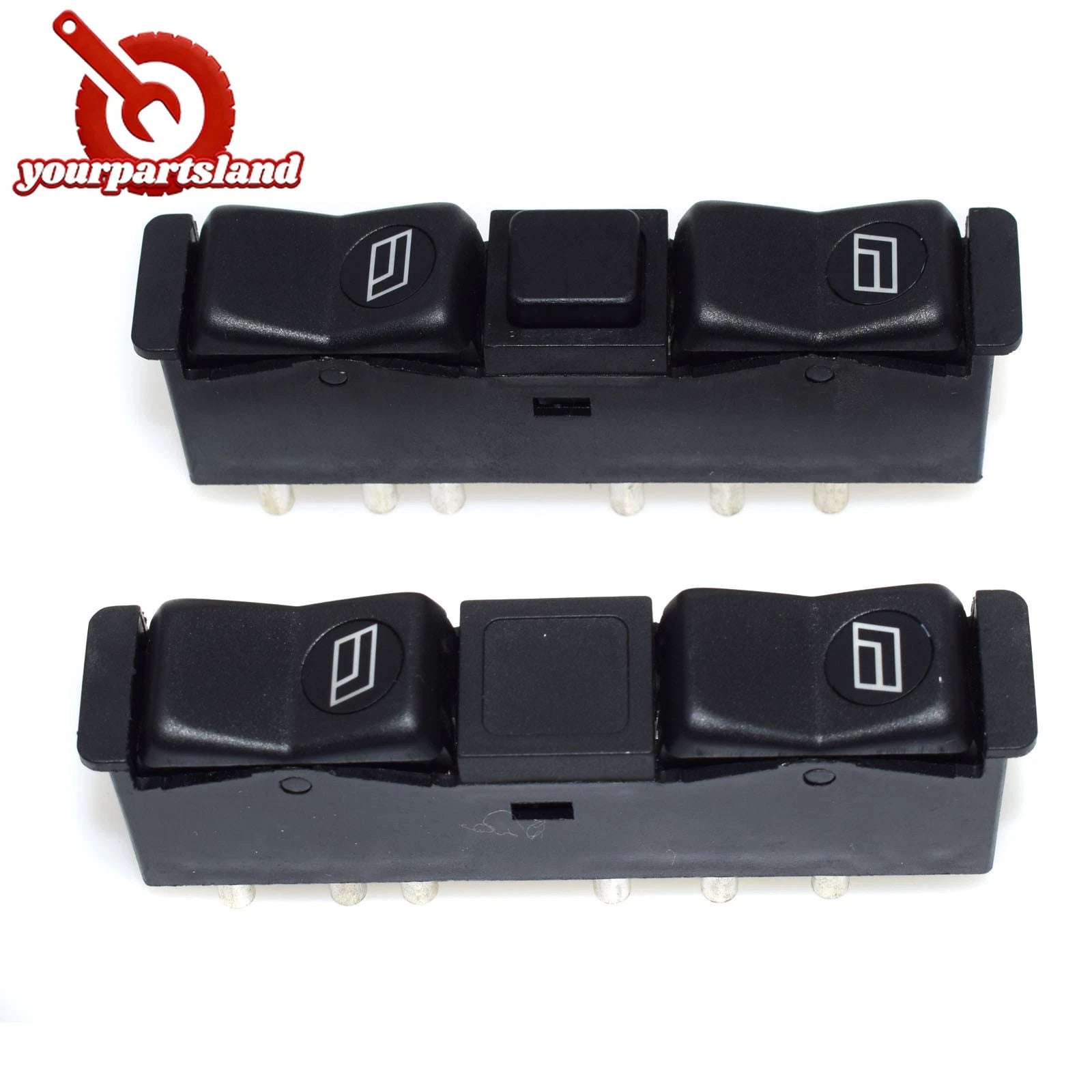 Pair Front Right&Left Door Master Electric Power Window Switch for Mercedes Benz 6B93BC-57