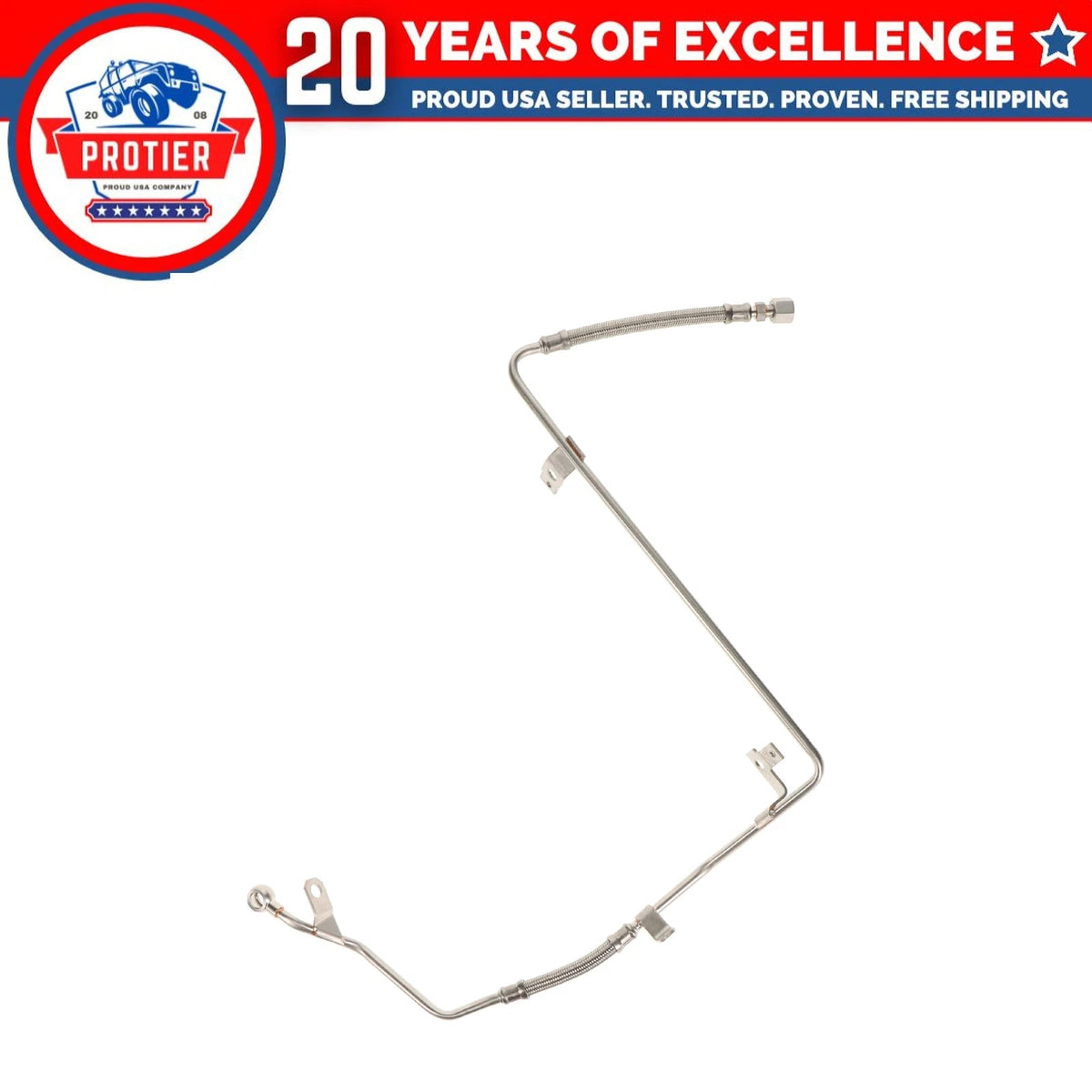 Turbocharger Oil Supply Line Fits Audi A4 A4 Quattro Passat 01-06 L4 1.8L 6B93BC-57