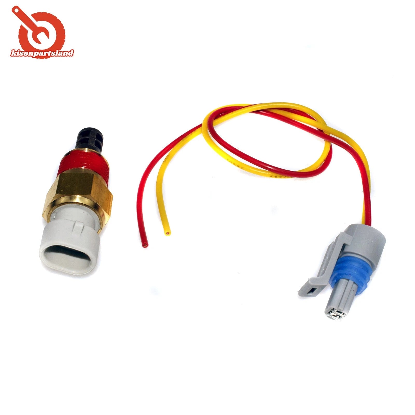 Intake Air Temperature Sensor W/ Connector 2-Way Female Pigtail For IAT 25036751 6B93BC-57