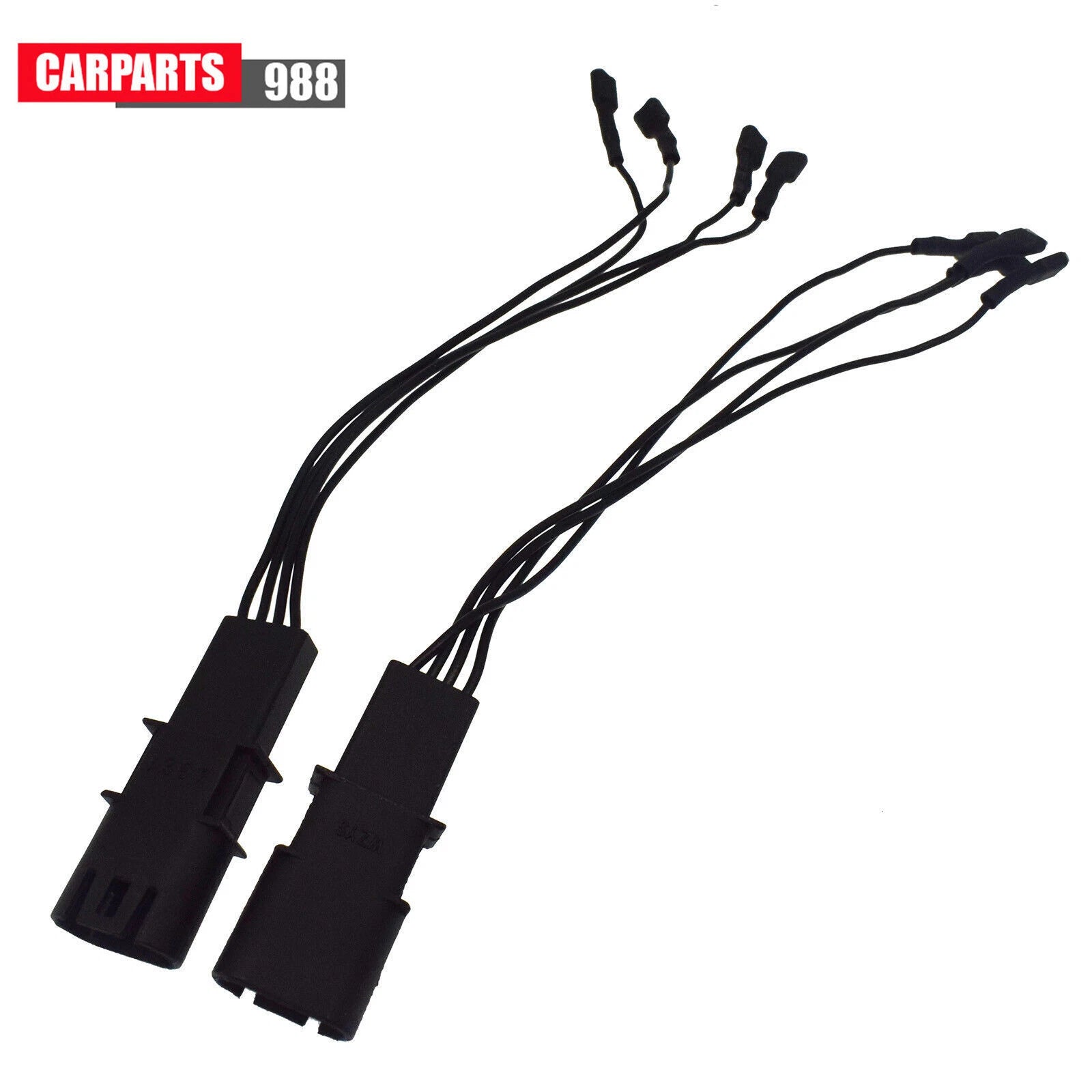 For BMW E90 X3 X4 X5 X6 F01 Side Mirror Heating Function Connector Plug 4Pins 6B93BC-57