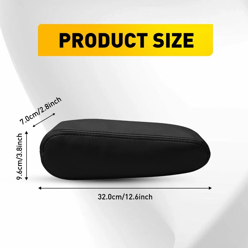 2X For 2004 05-2015 Nissan Armada Titan Leather Front Seat Armrest Trim Cover EA 6B93BC-57
