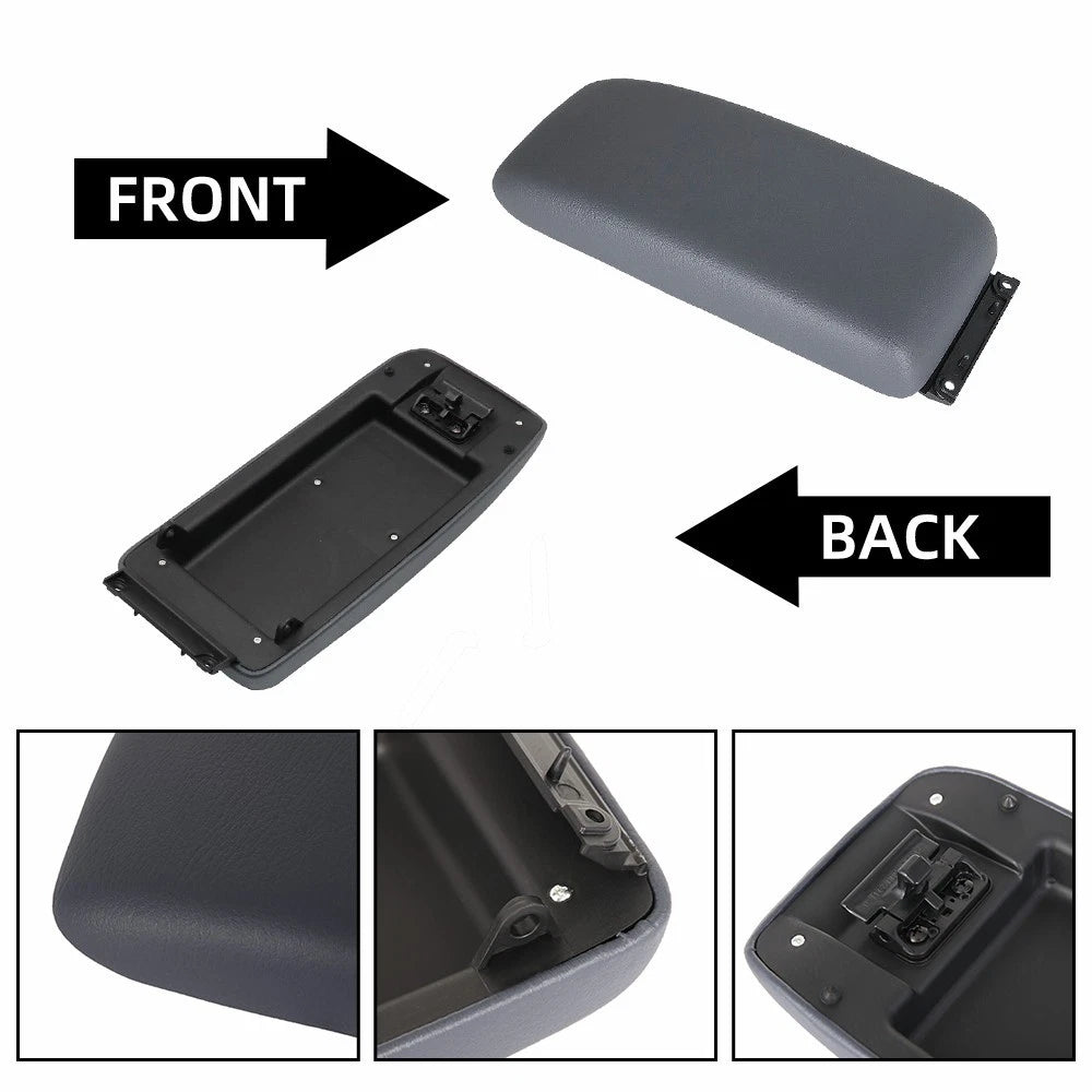 For Toyota 1995-2000 Tacoma 1996-1998 4Runner Center Console Lid Armrest Cover A 6B93BC-57
