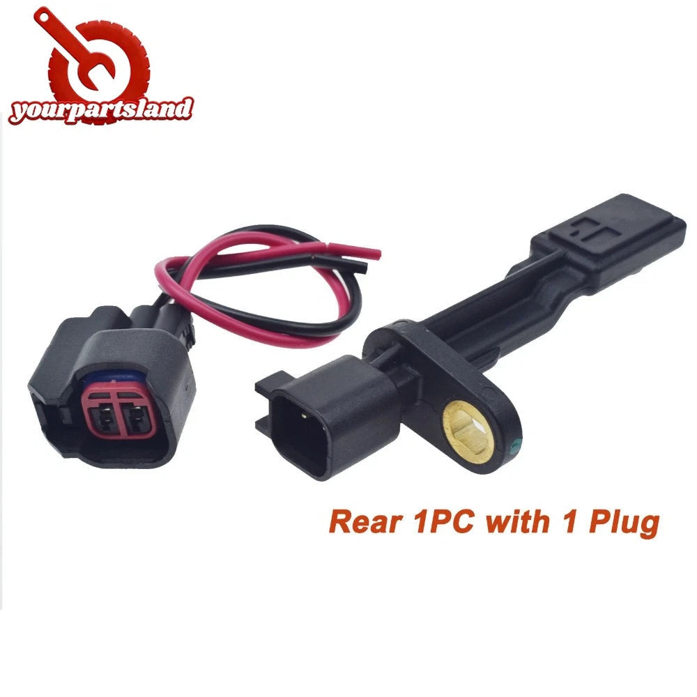 Wheel Speed Sensor W/ Plug Rear Right Left For Jeep Wrangler JK Liberty Dodge 6B93BC-57