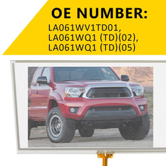Fit 2013 2012 Toyota Camry Corolla Touch Screen Glass Digitizer 8-Pins 6.1'' 5V 6B93BC-57