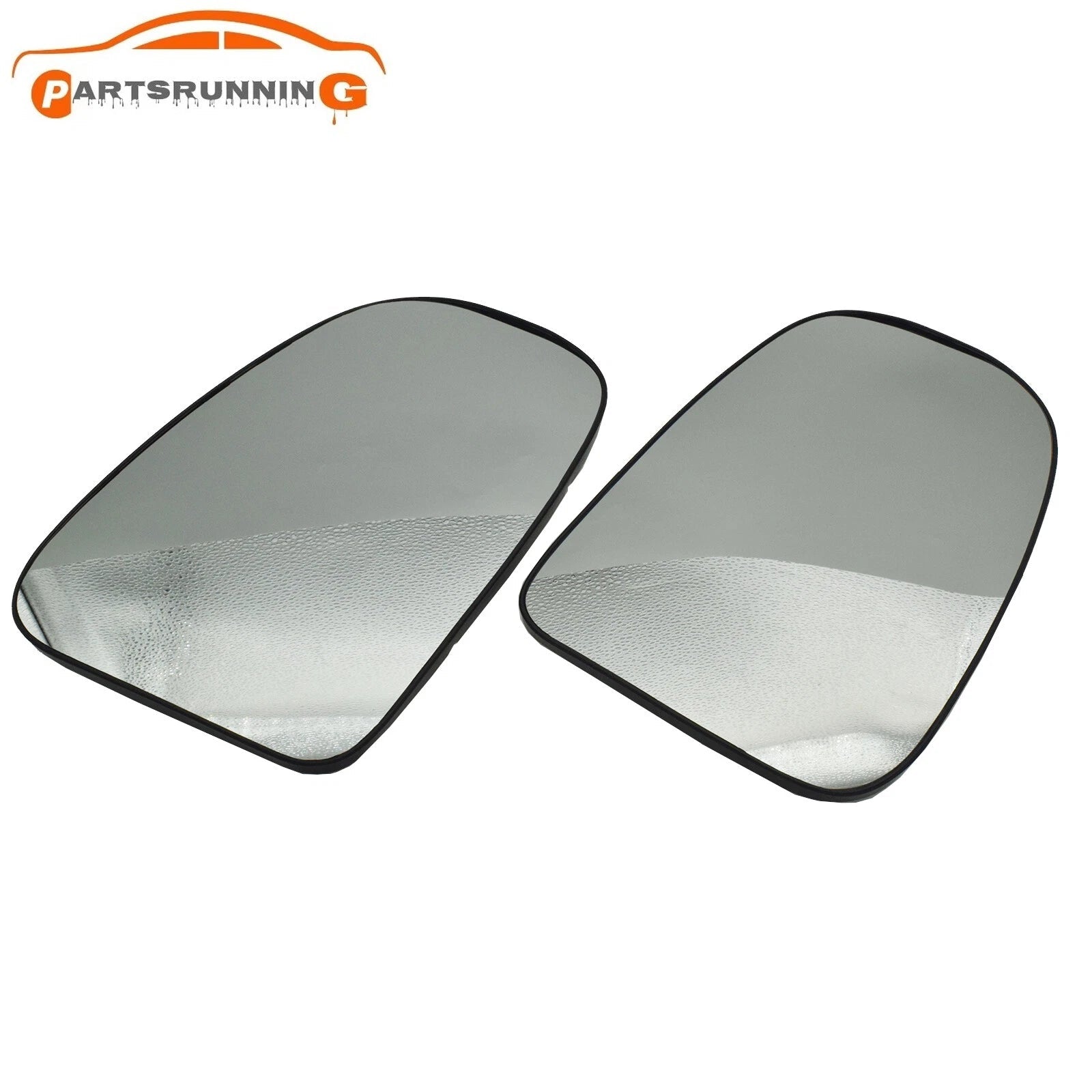 Pair Right+Left Side Mirror Glass Heated 87931-0P060 for Toyota Prius 2010-2017 6B93BC-57