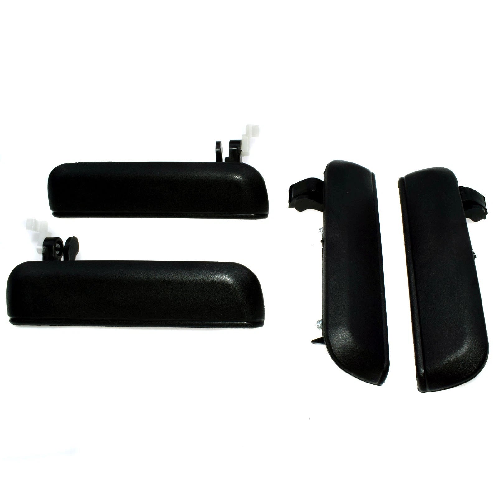 Black Outside Door Handle Front Rear Left Right For 1995-98 Toyota Tercel Paseo 6B93BC-57