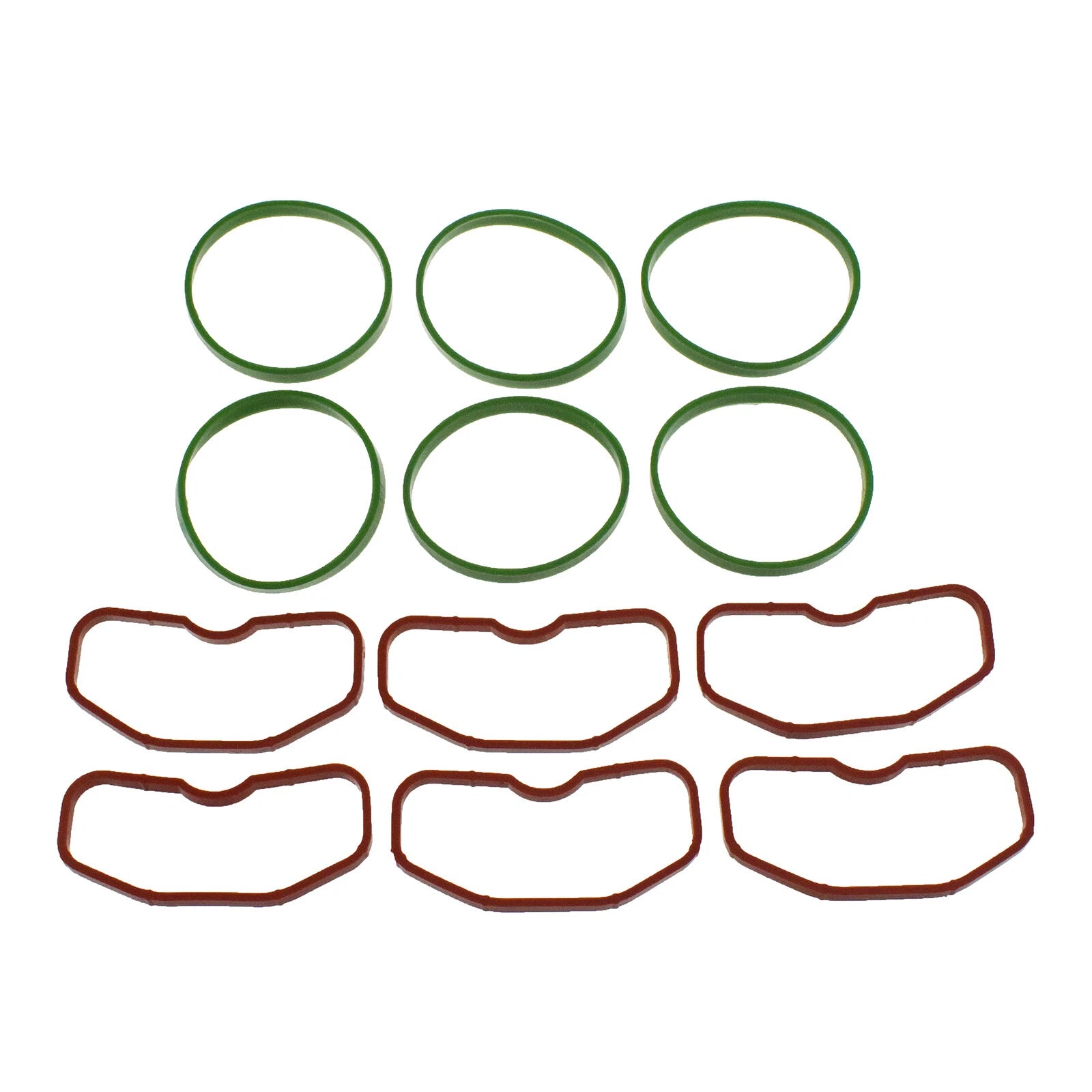 12X Upper & Lower Intake Manifold Gaskets For Audi Q5 Q7 A8 A7 A6 S4 S5 SQ5 3.0T 6B93BC-57