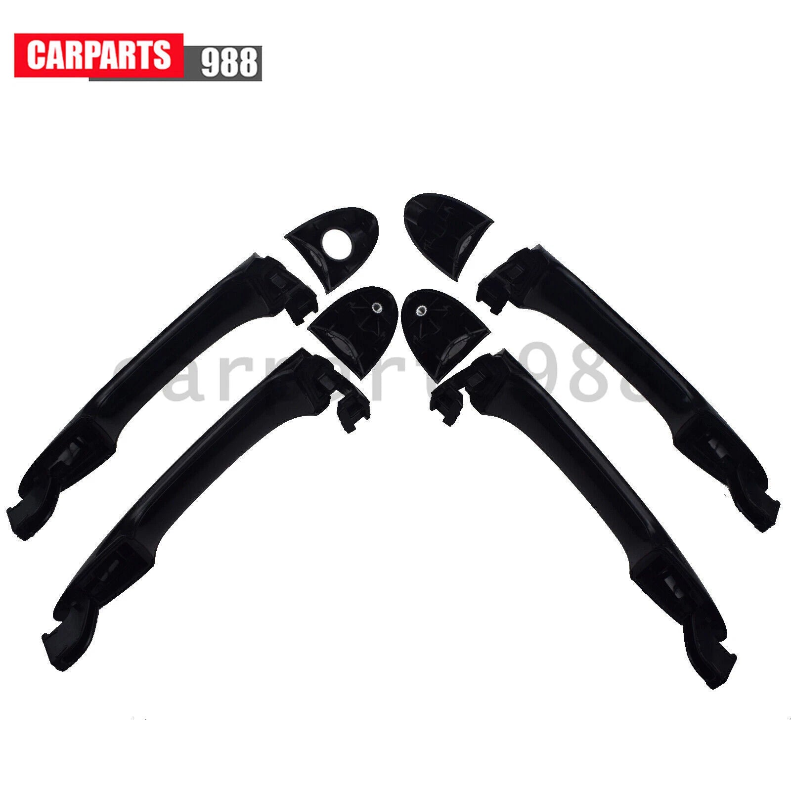 Exterior Door Handle Front Rear LH RH For 2011-2015 Hyundai Sonata 826513S000 6B93BC-57