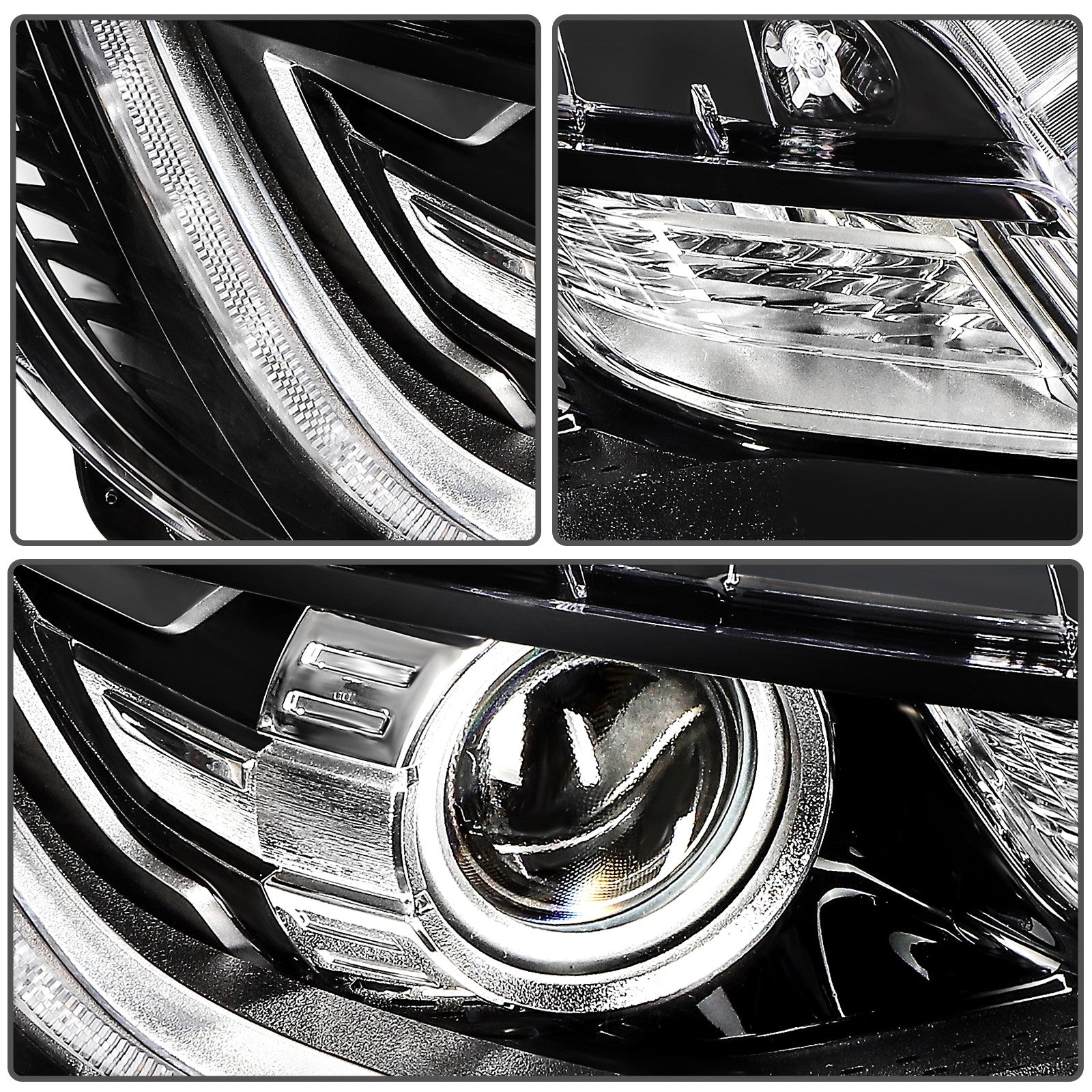 Headlight Assembly For 2016-2018 Lincoln MKX 2.7L 3.7L w/Projector Right Side 6B93BC-57