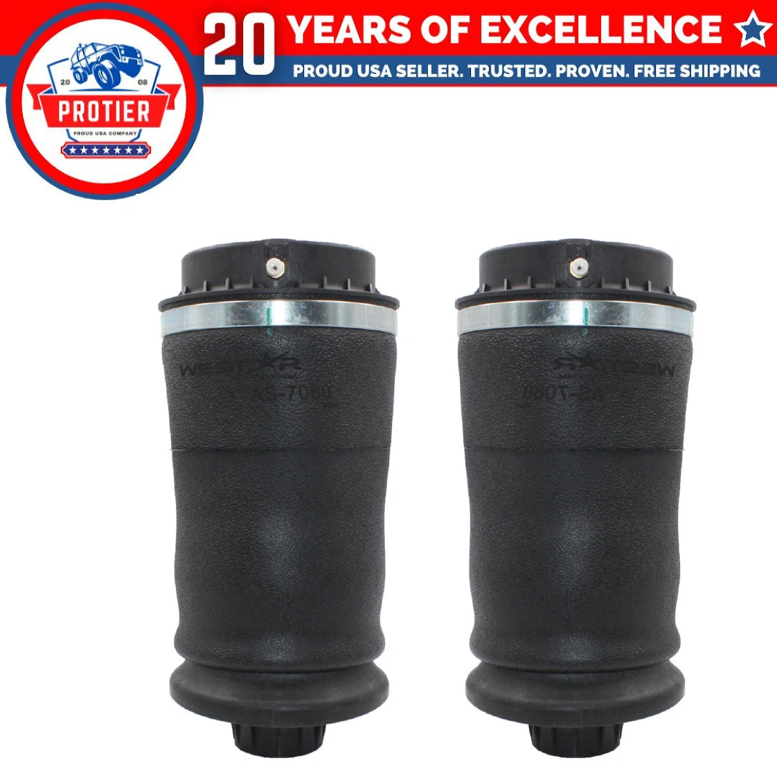 Rear Suspension Air Spring Pair Fit Mercedes Benz GL320/ GL350/ GL450/ ML320/ 6B93BC-57