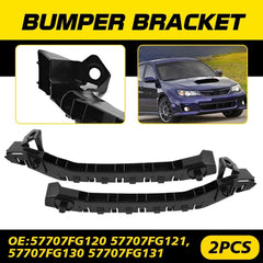 For 2008-2014 Subaru Impreza WRX STI Bumper Bracket Driver Passenger Side 2PCS A 6B93BC-57