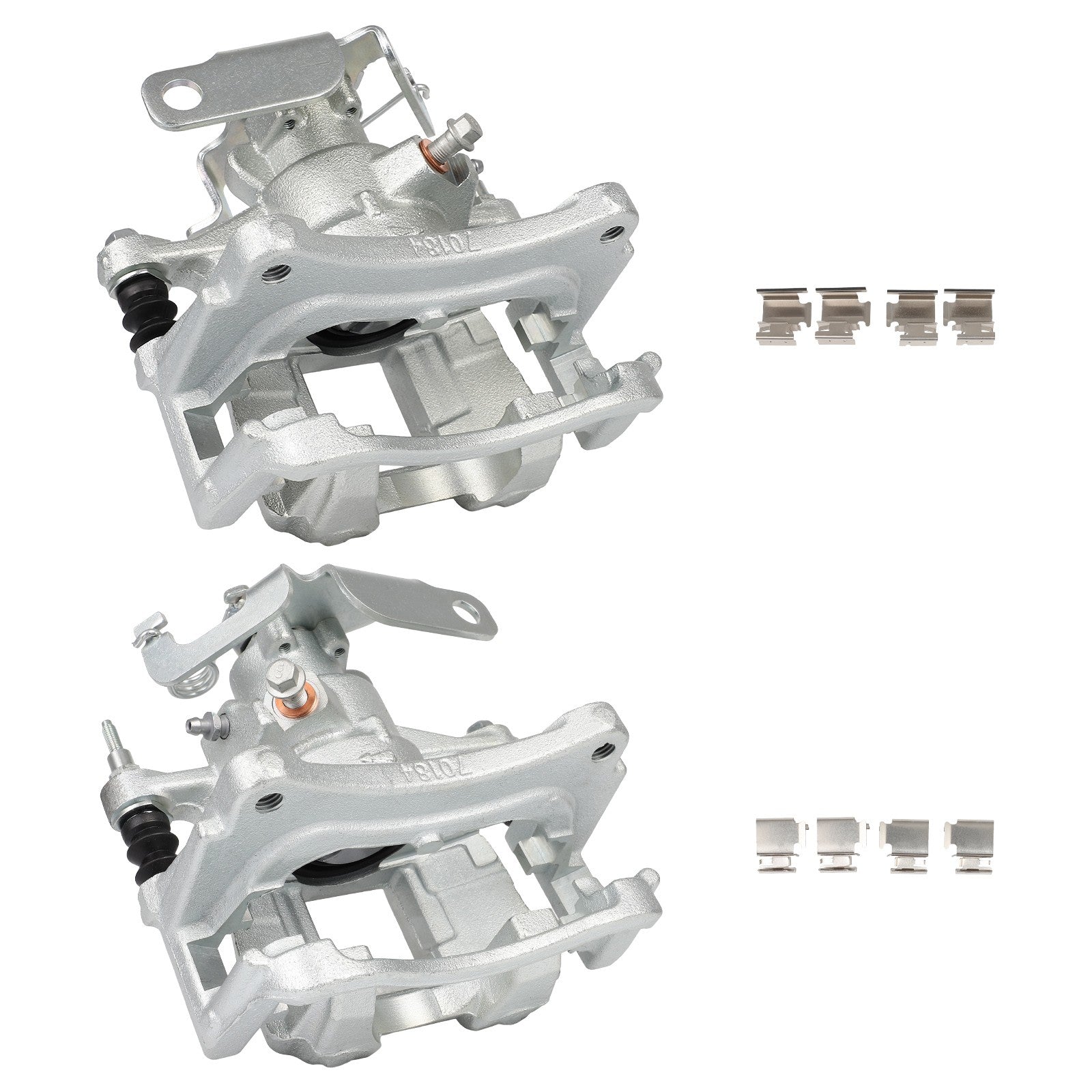 Rear Brake Calipers 2Pcs  Set For 2015-2019 Ford Transit-150 18B5517 18B5516 6B93BC-57