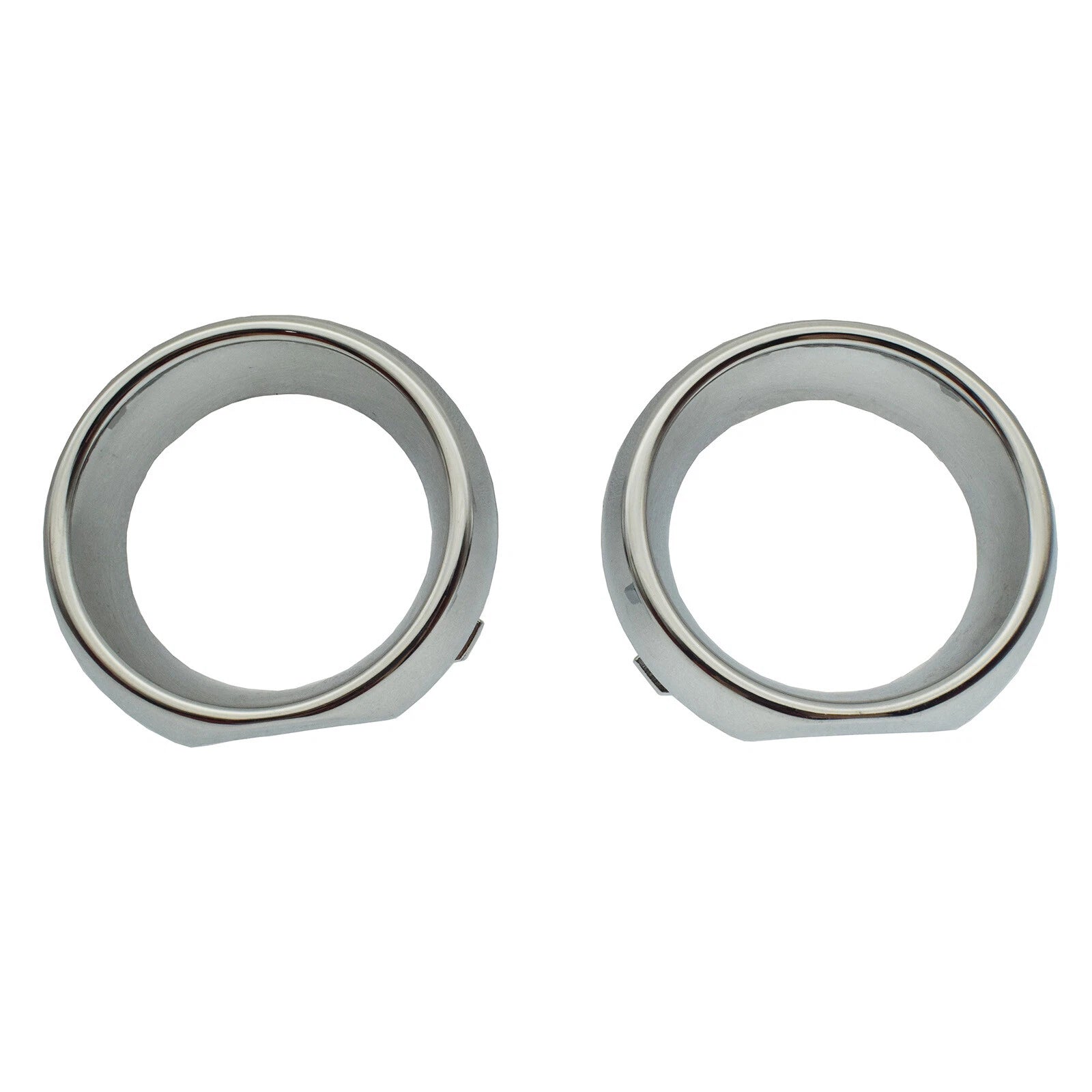 2PCS Left and Right Fog Light Trim Chrome For Chrysler Town & Country 2011-2016 6B93BC-57