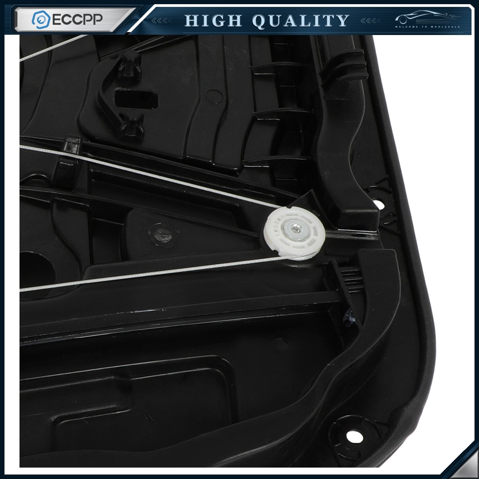 Front Right Window Regulator For Hyundai Tucson 2016-2022 Passenger Side 6B93BC-57