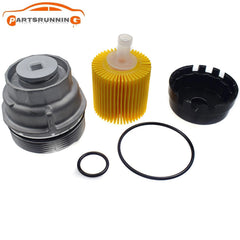 Oil Filter Housing Cap + Cap Plug +Wrench + Filter For Toyota Lexus ES300h ES350 6B93BC-57