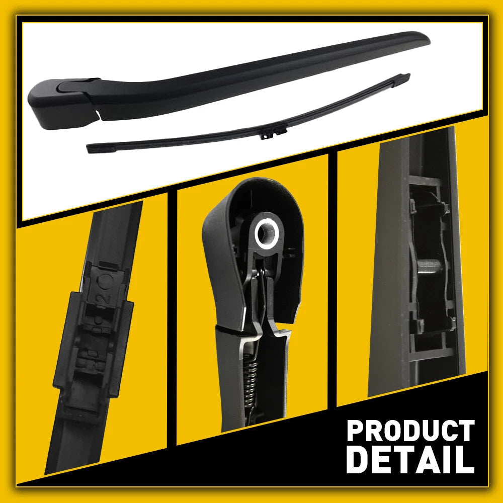 Rear Wiper Blade and Arm for 2016-2018 Volvo XC90 Back Window Windshield Wiper A 6B93BC-57