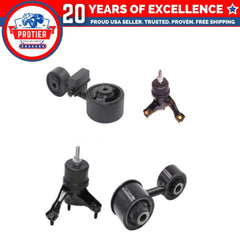 Motor & Trans Mount 4PCS Fit 07-09 Toyota Camry 2.4L for Auto Trans - USA Built 6B93BC-57