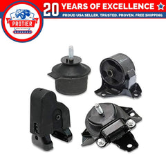 Fits 2006-2008 Hyundai Azera 3.3L 3.8L Engine Motor Mount Set 4pcs : A7162 6B93BC-57