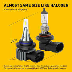 AUXITO Super Bright White 9006 For Fog Light DRL Replace Halogen Lamp Bulb I9 EA AUXITO