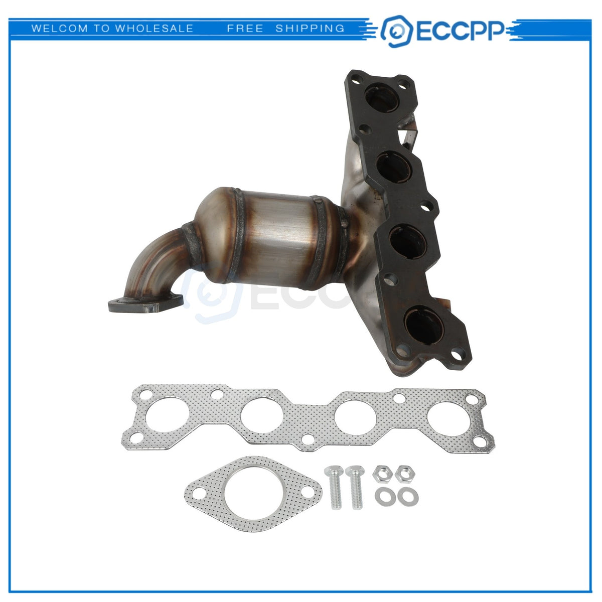 Catalytic Converter Exhaust Manifold Assembly For 2.4L Kia Optima 2009-2012 EPA
