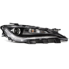 Passenger Right Side LED Headlight For 2015-2017 Chrysler 200 2.4L 3.6L Black 6B93BC-57