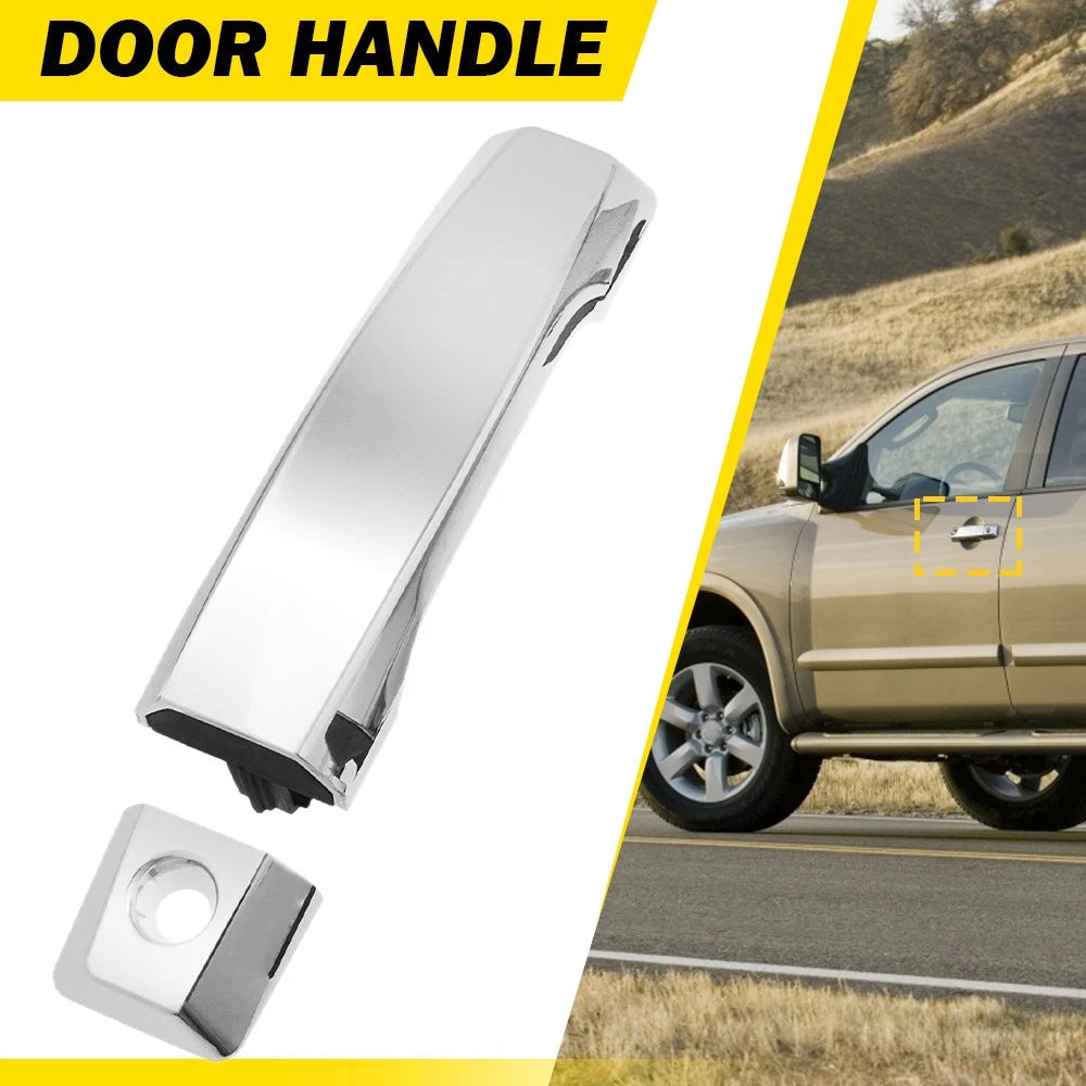 Front Left Driver Chrome Exterior Door Handle for Nissan Titan Armada 05-15 EOA 6B93BC-57