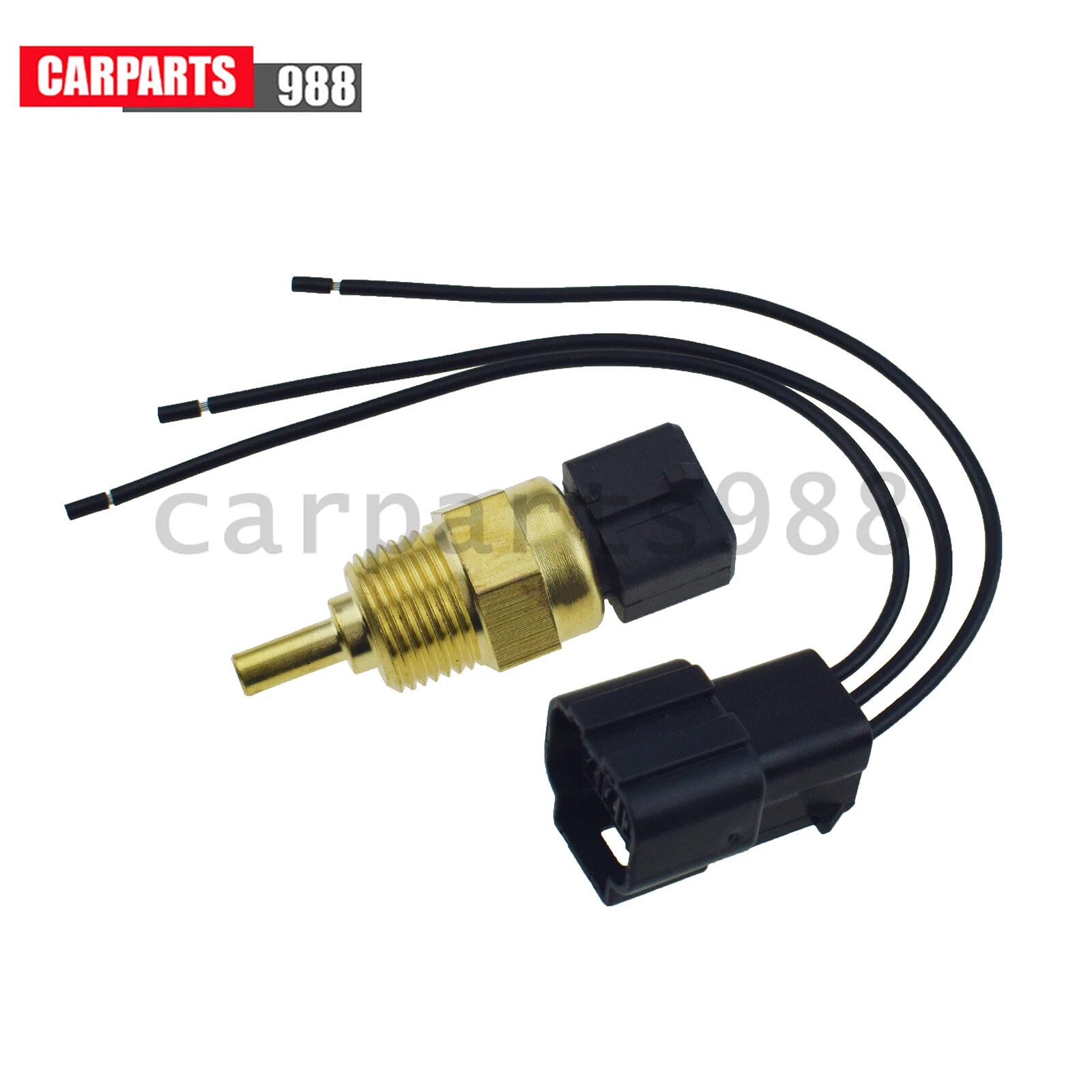 Coolant Temperature Sensor W/ Connector For 1995-2020 Hyundai Kia 39220-38020 6B93BC-57