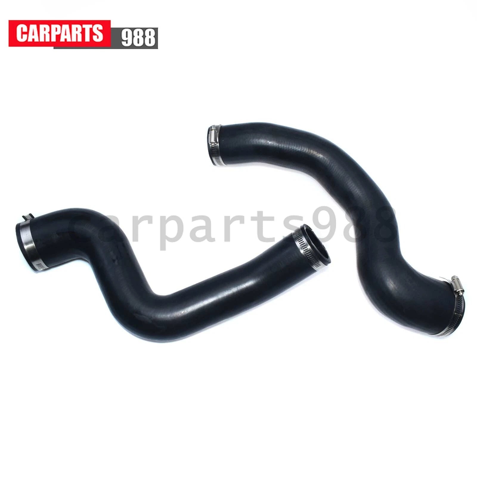 2Pcs Upper LH RH Intercooler Turbo Hose For Range Rover Sport 2007-2013 3.6 TDV8 6B93BC-57