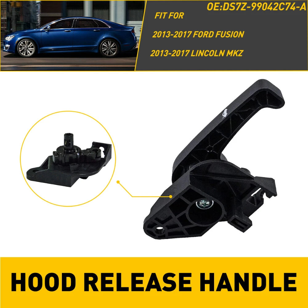 Hood Release Handle Bonnet lever handle for Ford 2013-2017 Fusion Lincoln MKZ EA 6B93BC-57