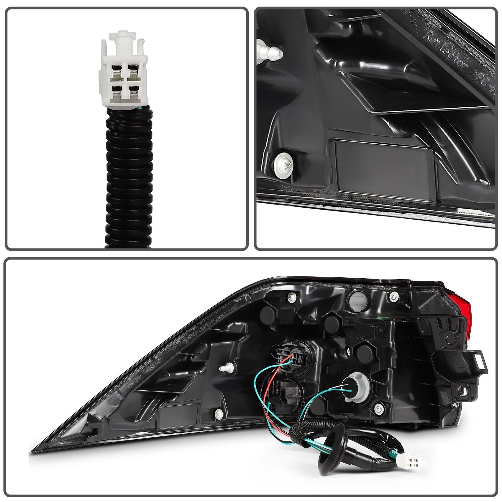 ECCPP LED Tail Light Assembly For 2019-2023 Toyota RAV4 2.5L Rear Right 6B93BC-57