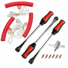 Motorcycle Spoon Tire Iron Change Kit Lever Repair Tool Rim Protectors Dirt Bike 6B93BC-57
