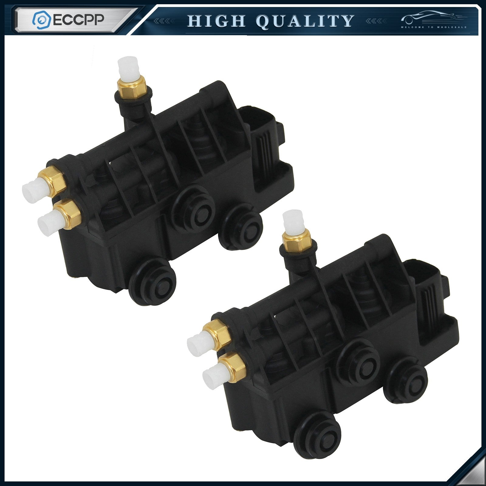 2X Air Supply Suspension Control Solenoid Valve For 2006-2013 Range Rover Sport 6B93BC-57