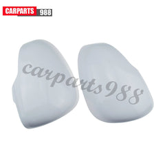 Left Right Side Rearview Mirror Cover Cap White for Toyota Reiz Prius 2010-2012 6B93BC-57