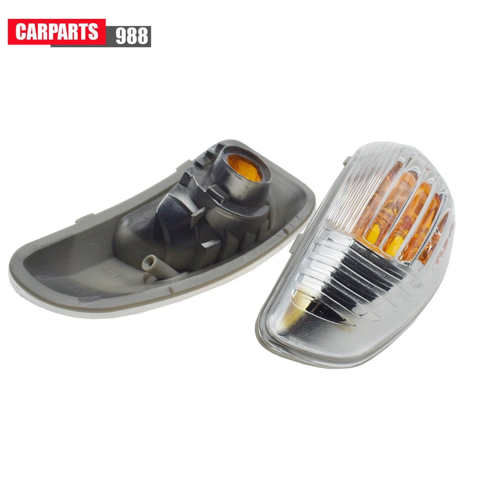 2Pcs Left Righ Wing Mirror Turn Signal Light For Renault Master MK3 Nissan NV400 6B93BC-57